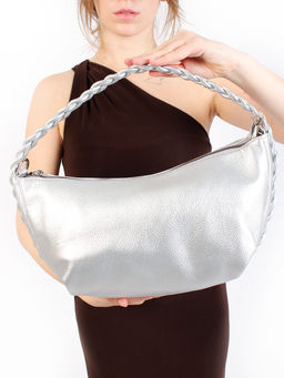 LACCOMA сумка Аэлита-Y2005-серебристый-бронзовый эко кожа хлопок фото 7