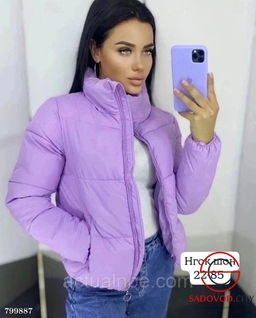 Куртка из холлофайбера женская - Bruno фото 3