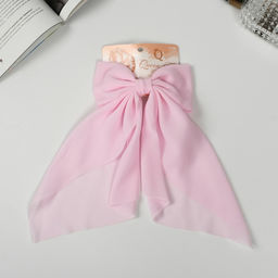 Цена за 2 шт. Заколка - автомат для волос «Джулия», 24×12 см, розовая