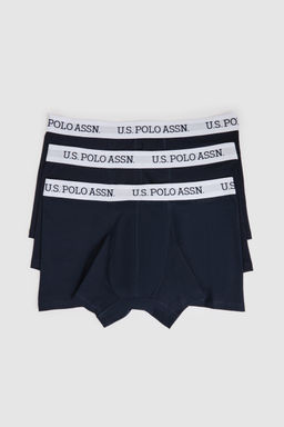 Erkek Lacivert 3l_ Boxer Tak_m_ - U.s. polo assn фото 2
