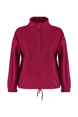 Bordo Fermuar Detayl? Polar Orme Sweatshirt TWOAW21SW0758