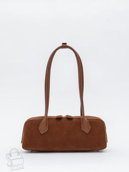Сумка женская кожаная 1321THF brown Polina&Eiterou