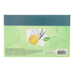 Папка для медицинского полиса Фрукты, 17,5 х 11,3 см - Simaland фото 3