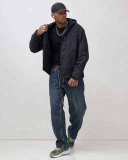 Куртка спортивная мужская весна осень черного цвета 25470Ch - Mtforce фото 17