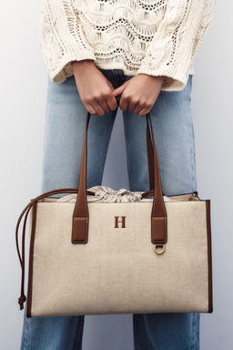 MAXI CANVAS TOTE BAG