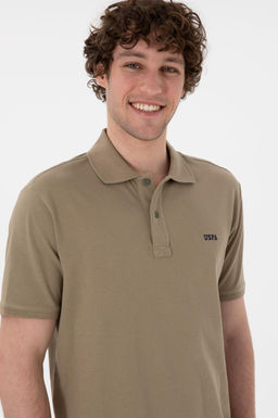 Erkek Regular Fit Polo Yaka Haki Basic Ti__rt Sepette S_rpriz _ndirim - U.s. polo assn фото 3