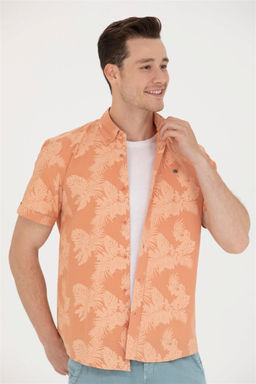 U. S. Polo Assn Мужская рубашка с коротким рукавом в плитку - U.s. polo assn фото 8