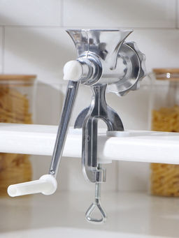 Мясорубка ручная «Советская», алюминий, 22.5×13.5 см, серебристая