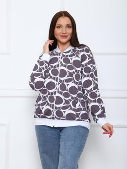 IV-CAPRIZ Вдохновение - бомбер какао  фото 4