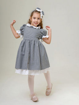 ДЛ 26-2 платье для девочки Забава серый