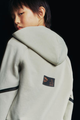 SPORTY INTERLOCK HOODIE - Zara фото 5