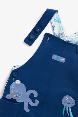 Mothercare / Комплект детский полукомбинезон/боди  фото 5