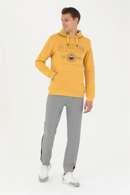 Мужские серые меланжевые спортивные штаны