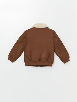 Erkek Bebek Deri G?r?n?ml? Mont - Waikiki фото 2