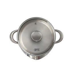 1248 GIPFEL Кастрюля COCKTAIL 20x9,5см/2,7л со стеклянной крышкой, с индукционным капсульным дном. Материал: нерж. сталь 18/10. Толщина: 0,6мм / 2,5мм фото 11