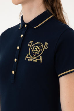 Kad_n Lacivert Ti__rt Sepette S_rpriz _ndirim - U.s. polo assn фото 7