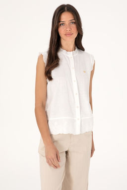 Kad_n Beyaz K_sa Kollu G_mlek Sepette S_rpriz _ndirim