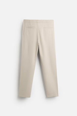 COMFORT FIT JOGGER WAIST TROUSERS - Zara фото 7