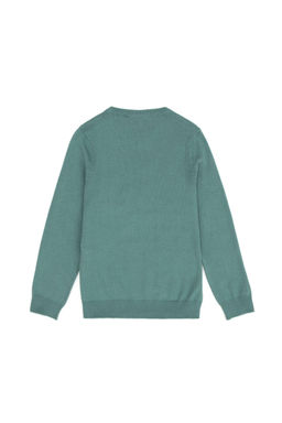 Базовый свитер мятного цвета для мальчика - U.s. polo assn фото 2