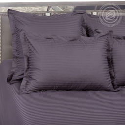 Постельное белье Мокрый асфальт (страйп-сатин) Евро/Пододеяльник: 1 шт. - 220*200; Простыня: 1 шт. - 220*240; Наволочка: 2 шт. - 70*70; Наволочка: 2 шт. - 50*70 Страйп - сатин - Артпостель фото 3