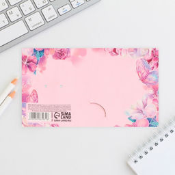 Цена за 2 шт. Подарочный набор, блокнот и значок С 8 марта