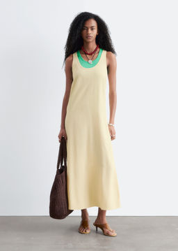 Vestido midi con escote redondo - H&m фото 3