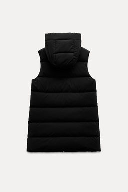 LONG PUFFER GILET - Zara фото 4