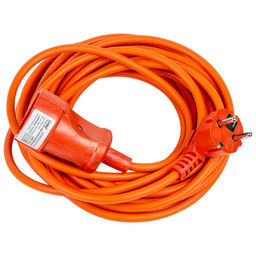 YXз16-101 /UCK-1N/3x1,50/10M/O ORANGE Удлинитель силовой в бухте, c/з, 1гнездо, 10м (ПВС 3х1,50), 16A. Оранжевый. TМ Uniel