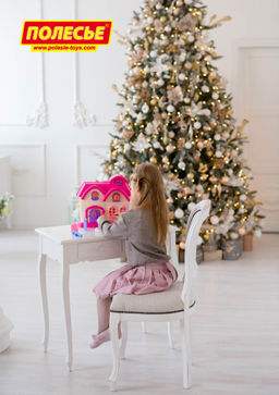 Кукольный домик Сказка с набором мебели (12 элементов) (в пакете) - Полесье фото 7