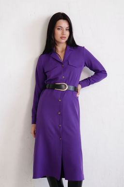 Платье-рубашка с английским воротником - Martichelli фото 356