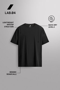 CAMISETA T?CNICA ESTRUCTURA / Negro