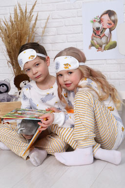 Пижама детская Зверята арт.ПУ-013-053