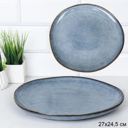 Тарелка 26,5 см / 88015-10,5 /уп 6/12/ Глазурованное покрытие