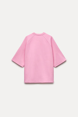 INTERLOCK OVERSIZE T-SHIRT - Zara фото 6