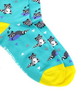 Носки р.35-40 Wow Еноты - Krumpy фото 3