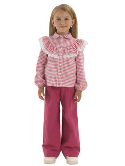 Блузка для девочки О56805 - Карамелли фото 2