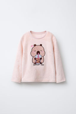AGES 6-14/ HELLO KITTY FLEECE PYJAMAS - Zara фото 2