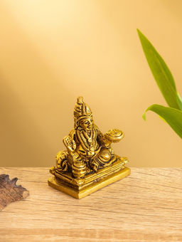Сувенир «Лакшми», 4.5×2.5×5.5 см, латунь