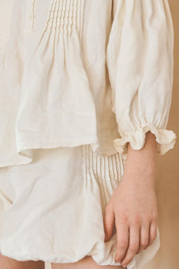 6-10 A?OS/ SHORT BOMBACHO ALGOD?N LINO LIMITED EDITION / Crudo - Zara фото 3