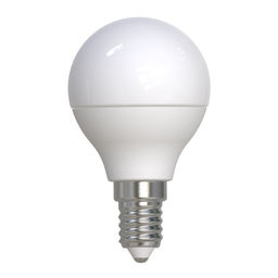 LED-G45-6W/4000K/E14/FR/RA95 PLK01WH Лампа светодиодная. Форма шар, матовая. Белый свет (4000K). Картон. ТМ Uniel