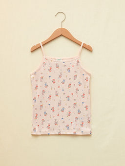 Kare Yaka Bask?l? Ask?l? K?z ?ocuk Atlet 2li - Waikiki фото 2