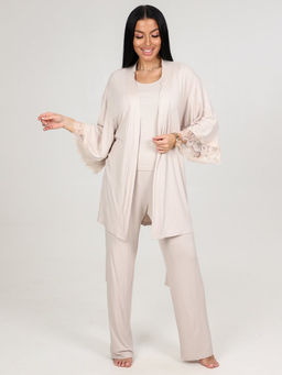 600-ХП ЖЕНСКИЙ КОМПЛЕКТ ТРОЙКА (Бежевый)