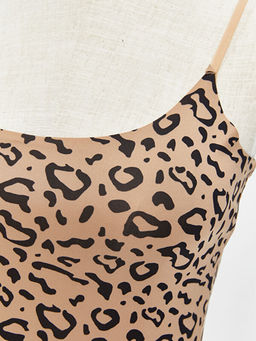 Leopar Desenli Bralet ve K?lot Tak?m?