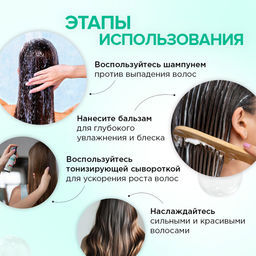Шампунь «Против выпадения волос» HAIR THERAPY, 900мл - Synergetic фото 7