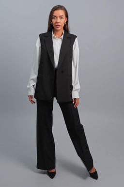 Женский удлиненный жилет Happyfox  фото 43