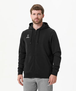 Худи на молнии JOGEL ESSENTIAL Cotton Zip Hoodie, черный  фото 6