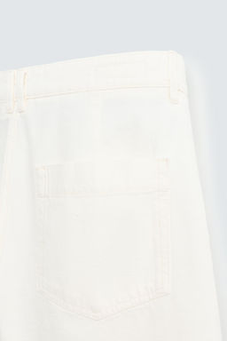 PLEATED RELAXED FIT BERMUDA SHORTS - Zara фото 28