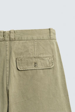 PANTAL?N CHINO WIDE FIT / Verde gris - Zara фото 10