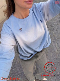 Кофта женская с рваным эффектом - Fiona фото 5