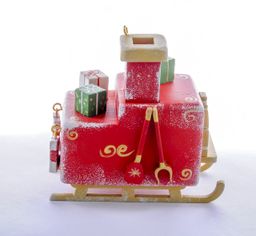 Новогодние елочные игрушки: Печка Русская 3020 - Idh фото 4